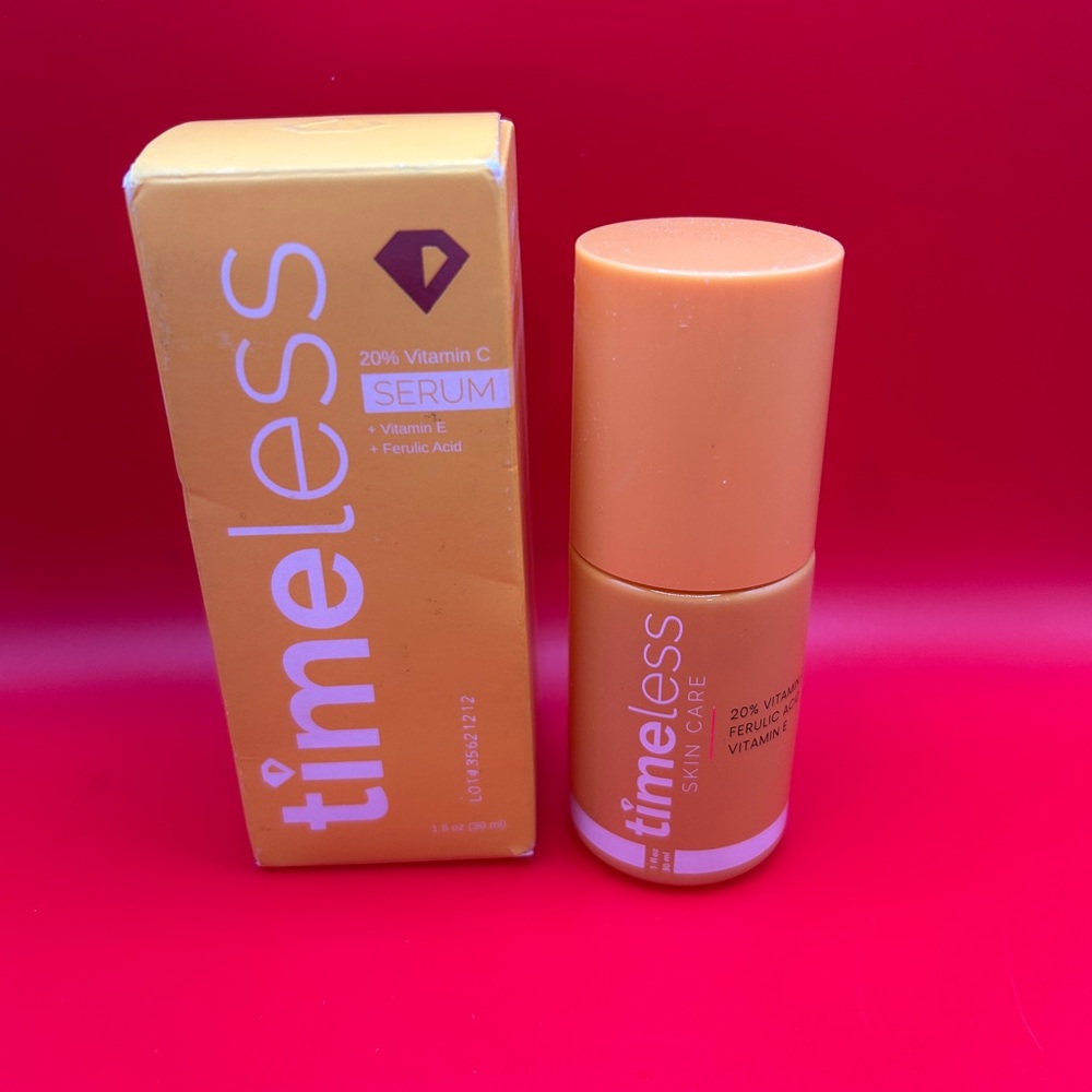 Timeless Skin Care Vit C Serum with Vit E & Ferulic Acid - Brightening Serum NEW - Picture 2 of 5